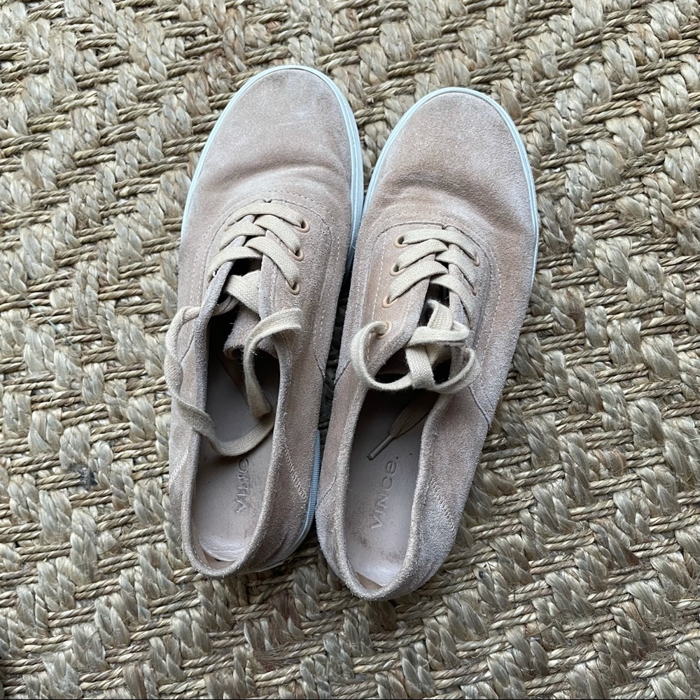 Vince. Suede Copley Platform Sneaker - image 6